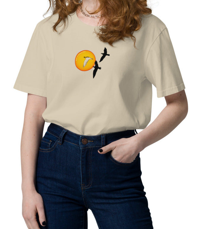 Organic 'Between Breaths' Tee - Unisex